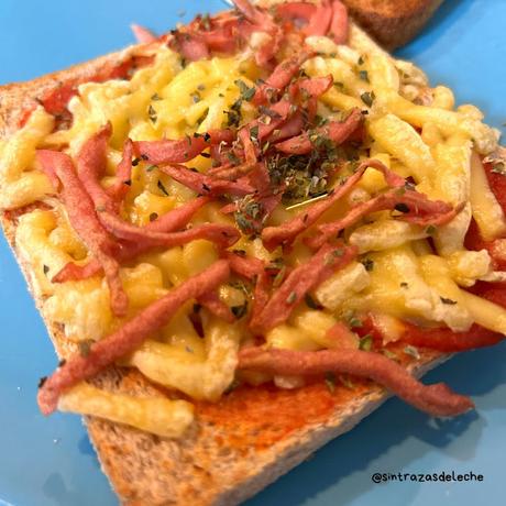 Panini rápido en Airfryer apto APLV Panini rápido en Airfryer apto APLV