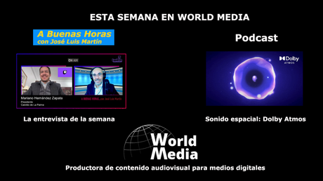 La Palma, sonido espacial y más esta semana en World Media