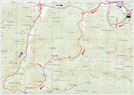 Truébano-Lazao-Bustagil-El Chao-Las Veigas-Riolago de Babia-Villasecino