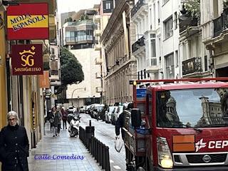 Calle de Comedias en Valencia Calle de Comedias en Valencia