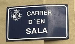 Calle En Sala en Valencia Calle En Sala en Valencia