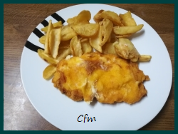 Milanesa de pollo