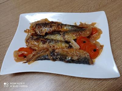 Sardinas en escabeche