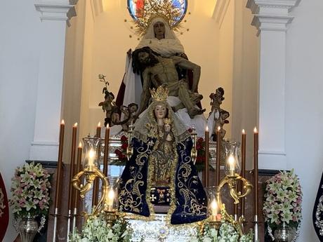 Histórica visita de la Virgen de Valme a Montequinto