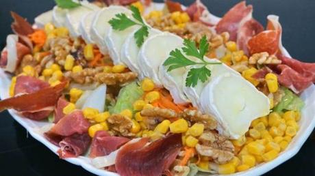 menú para San Valentín