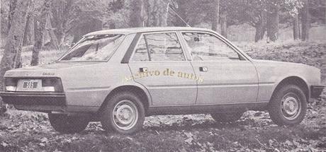 Génesis del Peugeot 505 de SEVEL Argentina en el año 1981