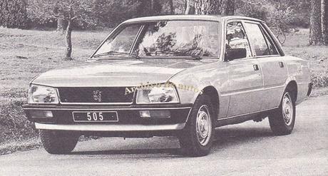 Génesis del Peugeot 505 de SEVEL Argentina en el año 1981