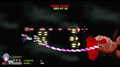 Análisis de Wings of Bluestar, shoot'em up bullet hell de desplazamiento lateral