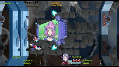 Análisis de Wings of Bluestar, shoot'em up bullet hell de desplazamiento lateral