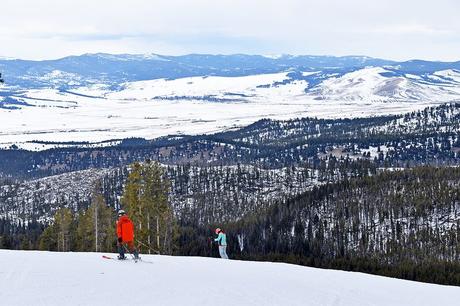 Esquiadores en Discovery Ski Area