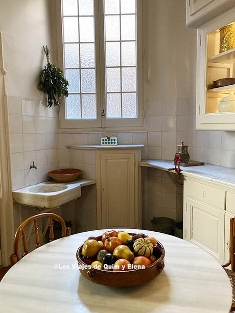 Visitar La Pedrera, Casa Milá Cocina del piso de los vecinos de la Casa Milá