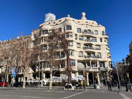 Visitar La Pedrera, Casa Milá Visitar la Pedrera, panorámica del edificio