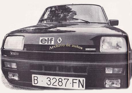Renault 5 Copa Turbo con intercooler de Tecnomotor del año 1983
