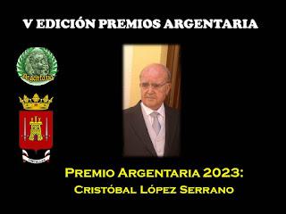 Premio ARGENTARIA 2023 a D. Cristóbal López Serrano
