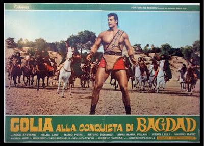 GOLIATH Y LA CONQUISTA DE DAMASCUS (Golia alla conquista di Bagdad) (Italia, 1965) Aventuras, ¿Péplum?