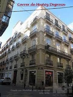 Calle de Muñoz Degrain en Valencia