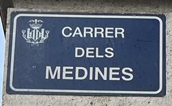 Calle de Medinés en Valencia