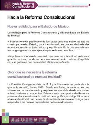 CONCLUYE SEGUNDA ETAPA PARA INTEGRAR PROPUESTA DE INICIATIVA DE REFORMA CONSTITUCIONAL EN EDOMEX: SECTEC