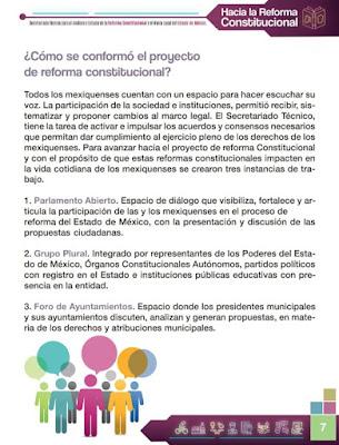 CONCLUYE SEGUNDA ETAPA PARA INTEGRAR PROPUESTA DE INICIATIVA DE REFORMA CONSTITUCIONAL EN EDOMEX: SECTEC