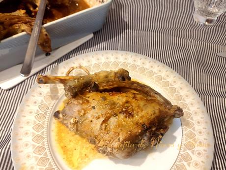 Cabrito asado al estilo de Arguiñano