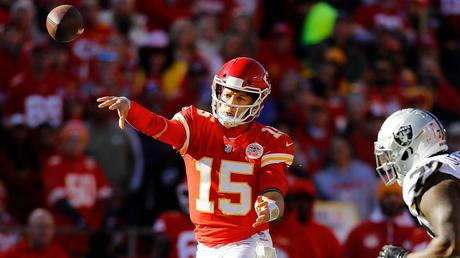 QB Patrick Mahomes, Kansas City Chiefs