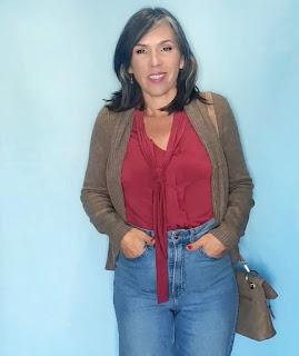 blusa viva magenta VIVA MAGENTA: El pantone del año, te lo enseño en ropa y en maquillaje 09