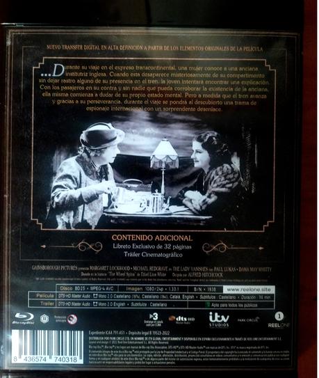 Análisis Blu-ray: Alarma en el expreso (Reel One)