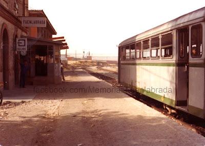 Estación de Fuenlabrada en 1979