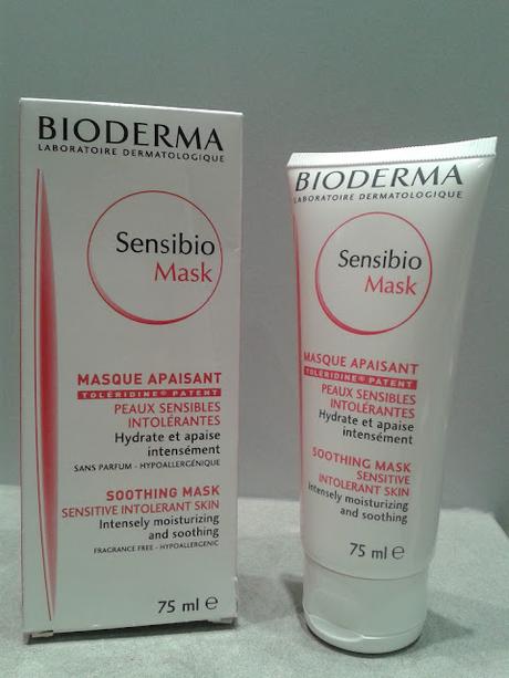 1,2,3, PROBANDO...MASCARILLA PIELES SENSIBLES SENSIBIO BIODERMA