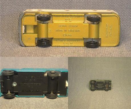 Land Rover Serie II, Land Rover Safari y Setra S80 de Matchbox