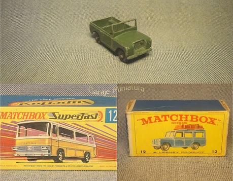 Land Rover Serie II, Land Rover Safari y Setra S80 de Matchbox