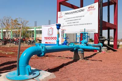 GOBIERNO TEXCOCANO REHABILITA POZO DE AGUA EN SAN DIEGO