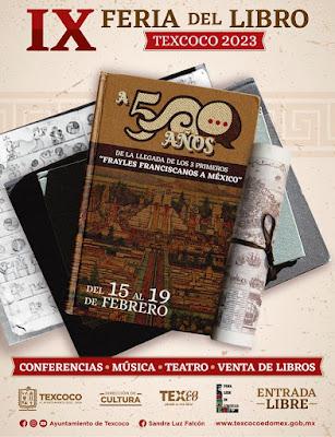 ALISTAN LA IX FERIA INTERNACIONAL DEL LIBRO TEXCOCO 2023