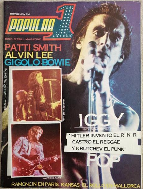 Iggy Pop -Popular 1 Nº 60 Junio 1978