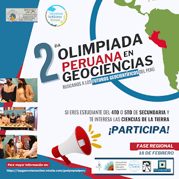 La IAPG Peru organiza por 2da vez la Olimpiada Peruana en Geociencias