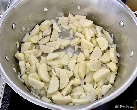 Sopa de pollo y verduras