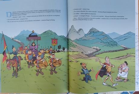 «El reino milenario», basado en las aventuras de Astérix y Obélix creados por René Goscinny y Albert Uderzo