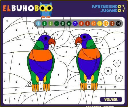 Colorear por números