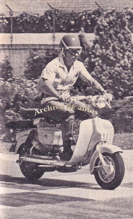 Siambretta Super Standard y el road test de la revista Parabrisas