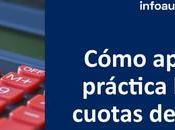 Cómo aplicar práctica nuevas cuotas autónomo 2023