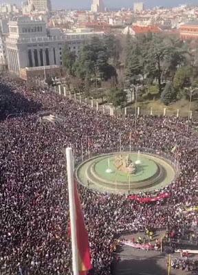 La manifestación.     The demonstration.     演示。