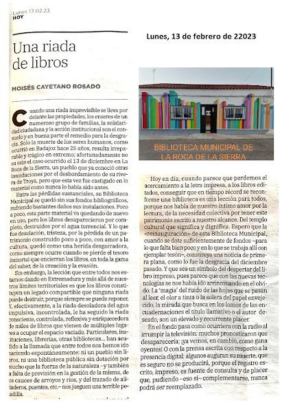 UNA RIADA DE LIBROS MOISÉS CAYETANO ROSADO Cuando una ria... UNA RIADA DE LIBROS MOISÉS CAYETANO ROSADO Cuando una ria...