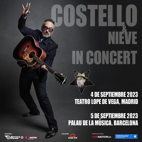 Conciertos de Elvis Costello en Madrid y Barcelona