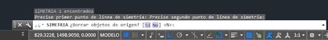 Crear una simetría en el programa Autocad Crear una simetría en el programa Autocad
