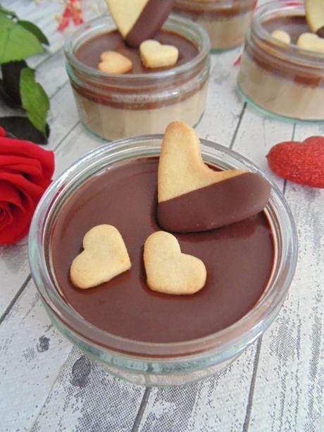 Baileys & chocolate dessert para San Valentín