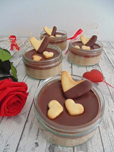Baileys & chocolate dessert para San Valentín