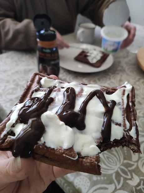 GOFRES PROTEICOS DE CACAO