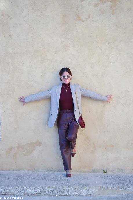 TOTAL LOOK BURDEOS TOTAL LOOK BURDEOS