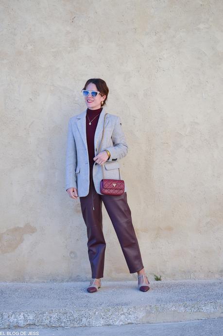 TOTAL LOOK BURDEOS TOTAL LOOK BURDEOS