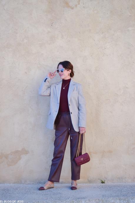 TOTAL LOOK BURDEOS TOTAL LOOK BURDEOS